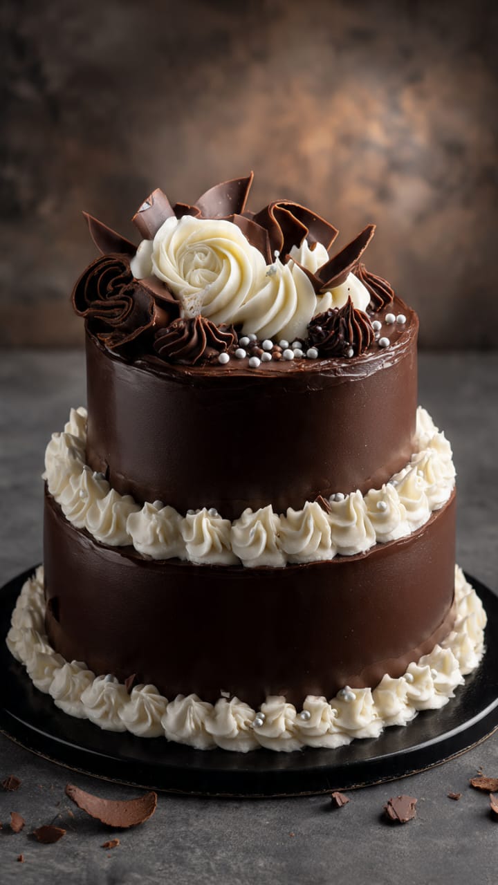 Rich Black Forest Cherry Cake (V2)